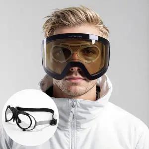 [톰디어] 스포츠 스노쿨링 스키고글 선글라스 다용도 도수클립 (길이조절 헤어밴드 타입)