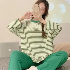 바지 캡내장잠옷 긴팔 브라캡 노브라티셔츠 파자마 홈웨어상하세트 단가라 파자마 브라캡 단가라티 캡내장