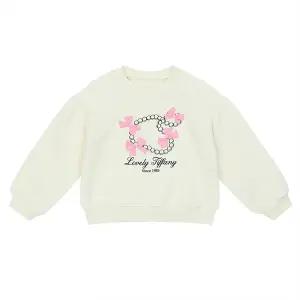 [롯데백화점]티파니 IV 리본 나염 맨투맨(T45KKT120)정상가54,000