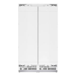 쿨모어 KM-PRC-R24F24 예비 패널 준비 컬럼 냉장고 및 24인치. 물 및 얼음 디스펜서가 있는 냉동실 콤보, ETL 목록, 에너지 스타, 화이트