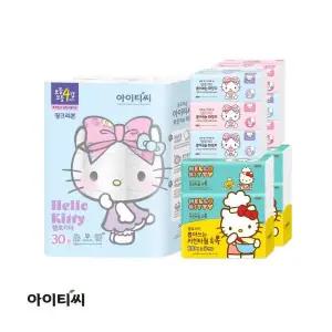 헬로키티 핑크리본 30롤 블루세트 417840