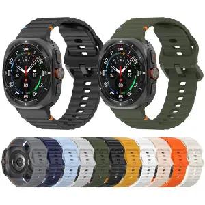 [모든지]갤럭시워치 7/8울트라 47mm 1 2세대 호환 웨이브 시계줄 스트랩 실리콘 밴드