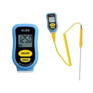 대형 디스플레이 음식 조리 온도계 탐침기 세트 다용도온도계 막대형온도계 바베큐온도계