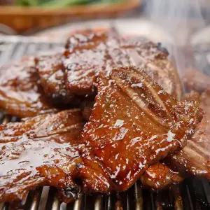 위너스푸드 한입 양념 소 LA갈비 300g X 3팩