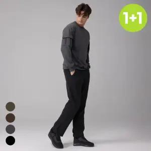 에버라스트 남자 코듀로이 팬츠 밴딩 골덴바지 2장