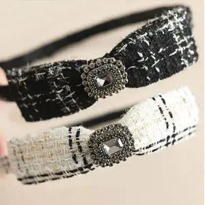 [콩심팥심]여성 큐빅 머리띠 헤어악세사리 인기 헤어밴드 신상머리띠