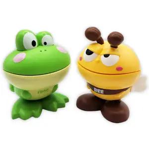 태엽장난감 점프하는 폴짝 개구리, 허니 비 / 움직이는 장난감 개구리, 벌