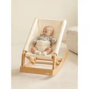 세이지폴 스튜디오 원목 코지핏 신생아 아기 바운서 세트 본체+시트