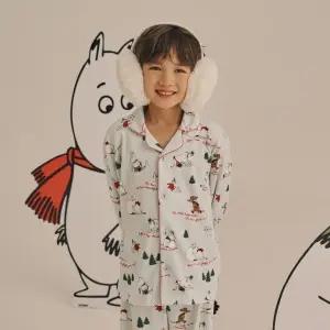 [갤러리아] [오르시떼] 아동 G036 무민스노우볼 긴소매 파자마 세트