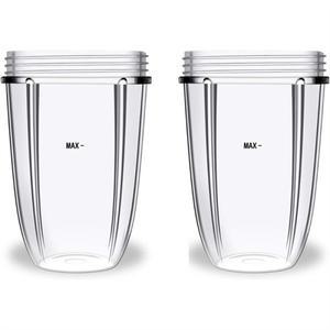 NB900w600w 주서기 믹서 부품용 블렌더 교체 컵 18 2팩