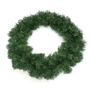 벽걸이형 크리스마스트리 원형리스 무장식 50cm 성탄절 성당 교회 벽면데코 츄리