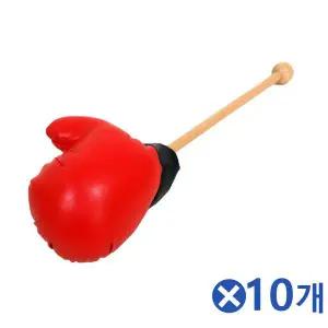 [골드스마일]권투장갑 두드림안마기(블랙) 셀프등마사지 10개 머리마사지기