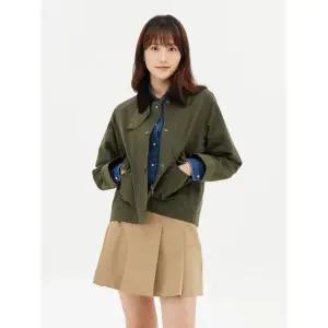 매장정품 탑텐 TOPTEN 여성) 코듀로이카라 헌팅 재킷_MSE4JP2002 MSE4JP2002 440080