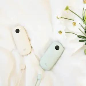 오아 캔디 핸디 난로 미니 휴대용 USB 충전식 쾌속 양면발열 핫팩 전기 손난로 대용량 보조배터리