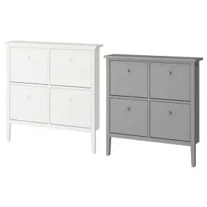 [마켓비]이케아 GULLABERG 굴라베리 4칸 신발장 105x22x107cm/슬림신발장/현관신발장/신발정리함