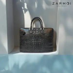 잘모이 서류가방 혼백 악어가죽 혼성서류가방