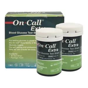 [셀러허브]온콜 엑스트라 혈당 시험지 50매 체크지 측정지 검사지 스트립 D (S41040814)