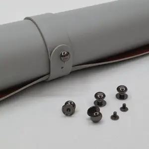 가죽공예 부자재 단추 솔트레지 흑니켈 10mm 5P_23546373