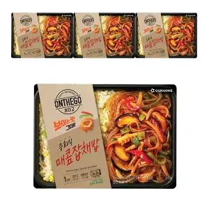 아워홈 온더고 중화식 매콤잡채밥 295g, 4개