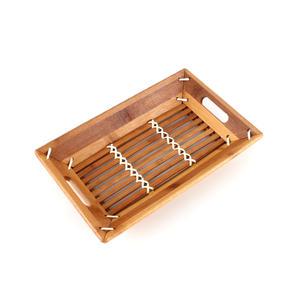 25cm 대나무 직사각 쌈채반 l 업소용 상추 채반 튀김 모밀판 쟁반국수 소쿠리 채소 그릇