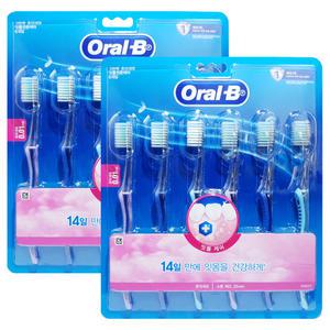 오랄비 고탄력 초미세모 잇몸전문케어 6입X2개(12입)