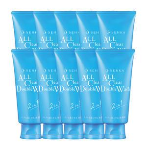 센카 올 클리어 더블 워시 120g 10개