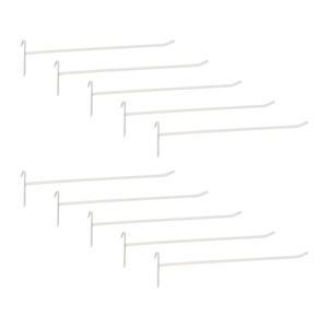 휀스망 일선후크 30cm(화이트)x10EA  /후크/고리/휀스망/철망/대금