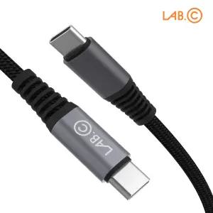 랩씨 초고속 충전 C타입 케이블 100W CtoC 삼성 25W 45W 충전지원 4K UHD 지원 1.8M / 3M