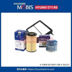 [현대모비스]제네시스BH 3.3가솔린 순정 에어클리너 오일필터 세트