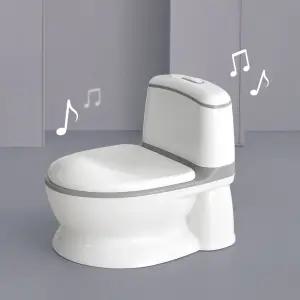 두리 사운드 포티 라이트 인체공학 아기변기 배변훈련 유아변기