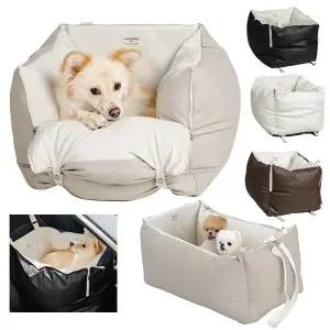 [ 초코펫하우스]초코펫하우스 강아지 카시트 로얄사각 애견카시트2.0 싱글/슈퍼싱글/뉴더블