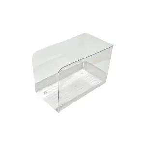 U자 플라스틱 투명책꽂이 책상 사무실 인테리어 북엔드