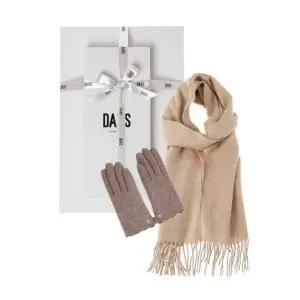 [갤러리아] [닥스]여성솔리드머플러장갑2종세트3009570495