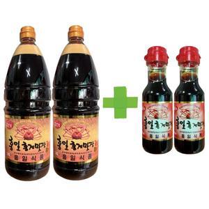 홍일식품 홍게 맛장 소스  골드 1.8L 2개 + 200ml 2개