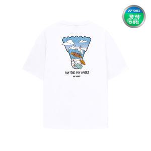 요넥스 배드민턴 오버핏 캐주얼 반팔 티셔츠 251TS060U