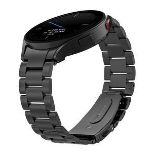 갤럭시워치 7 6 5 4 프로 클래식 날개형 클래식 메탈 스트랩 블랙