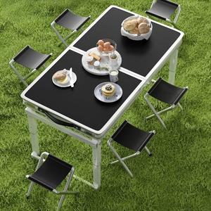 고품질 캠핑 야외 나들이 접이식 테이블 의자세트 알루미늄캠핑테이블 2인용캠핑테이블 (WFHT8L2)