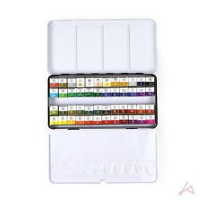 고품질 고체물감 48색 윈저앤뉴튼 고체물감 고체케익 CAC 프로페셔널 전문가용 (WFHZGWH)