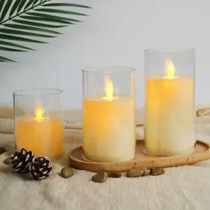 LED캔들 촛불 전자 양초 티라이트 전기초 이벤트/은은한/조명/안전한/예쁜/촬영/소품/파티/테이블/꾸미기