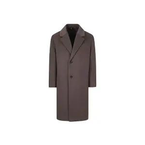 [하프클럽/지이크]캐시미어 울 롱 코트 코코아 (PHHAX7023)