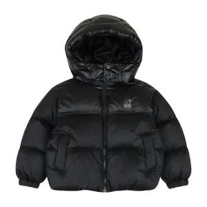 [캉골키즈]컬러 블록 헤비 숏 다운 점퍼 QD 0004 블랙