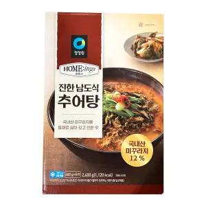 코스트코 청정원 호밍스 진한남도식 추어탕 2.4kg(600gx4개입) /냉동 개별포장