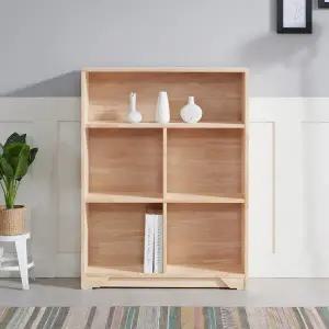 우아미가구 루엘 원목 3단 책장 800