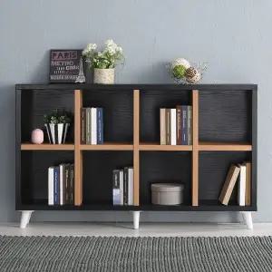 우아미가구 누미 2단 와이드 책장 1610