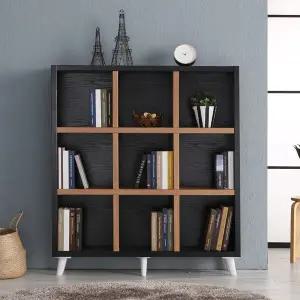 우아미가구 누미 3단 와이드 책장 1200