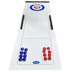 미니 가정용 컬링 핸드 놀이 휴대용 가족 게임