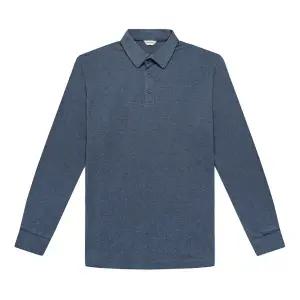 [롯데백화점]카브리니 파크랜드(오스틴리드) 블루 카라넥 기모티셔츠 ATL24901