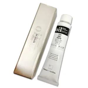 신한 유화물감 징크화이트 100ml (725)/유화/물감/낱색/그림/오일/컬러/유화용/미술/전문가용/화방/채색