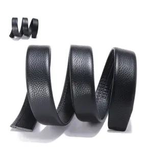 (제스트)자동버클 심플핏 교체용 벨트띠 수선 가죽 허리띠