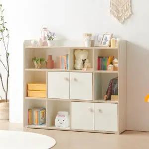 [신세계라이브쇼핑]E0 모듈 3단 4도어 책장 1200 ITG331R (착불)